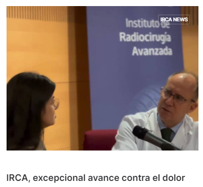 imagen del articulo IRCA excepcional avance contra el dolor tambien dolor oncológico