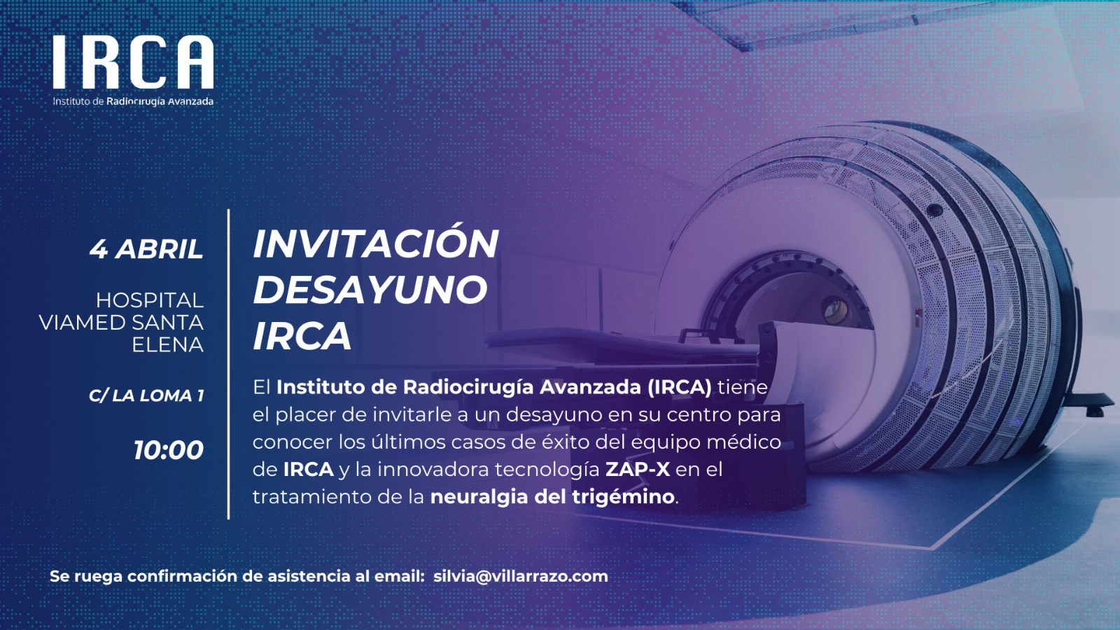 Invitación Desayuno IRCA